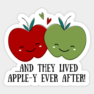 Cute Apples Sticker